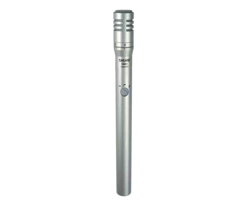 Shure SM81-LC - Cardioid Instrument Condenser Microphone