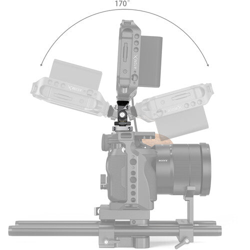 SmallRig Swivel and Tilt Monitor Mount with Shoe Adapter Mount