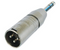 Neutrik 3-Pole XLR Male to Stereo 1/4" Plug Adapter