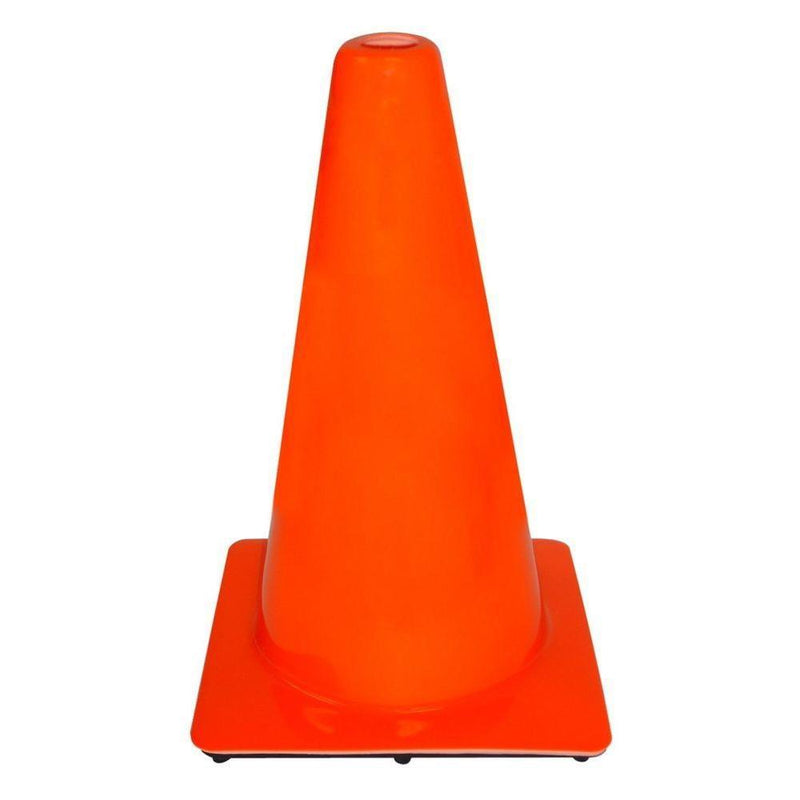 3M 18" Non-Reflective PVC Safety Cone - Orange