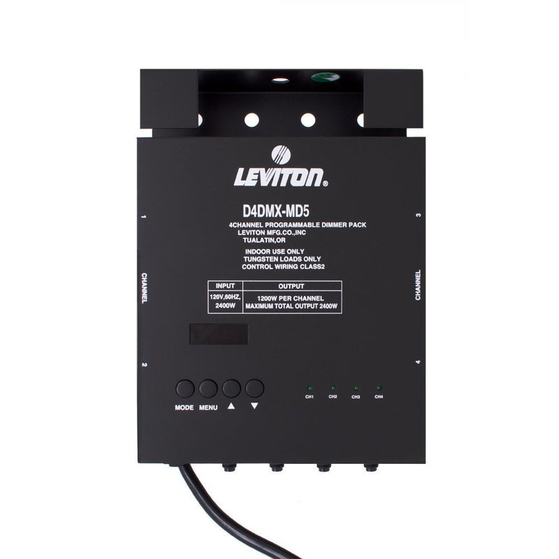 Leviton 4-Channel Programmable Dimmer Pack