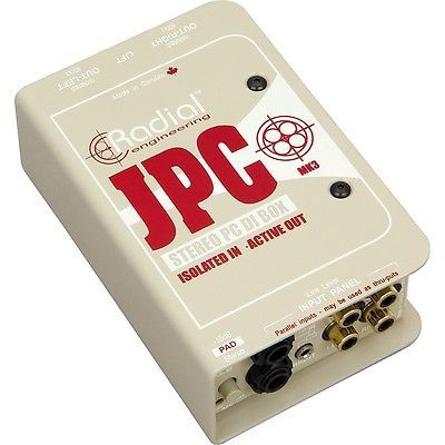 Radial Engineering JPC - Stereo PC-AV Active Direct Box