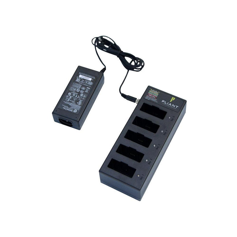 Pliant 5-Bay Battery Charger For Li-Poly Batteries