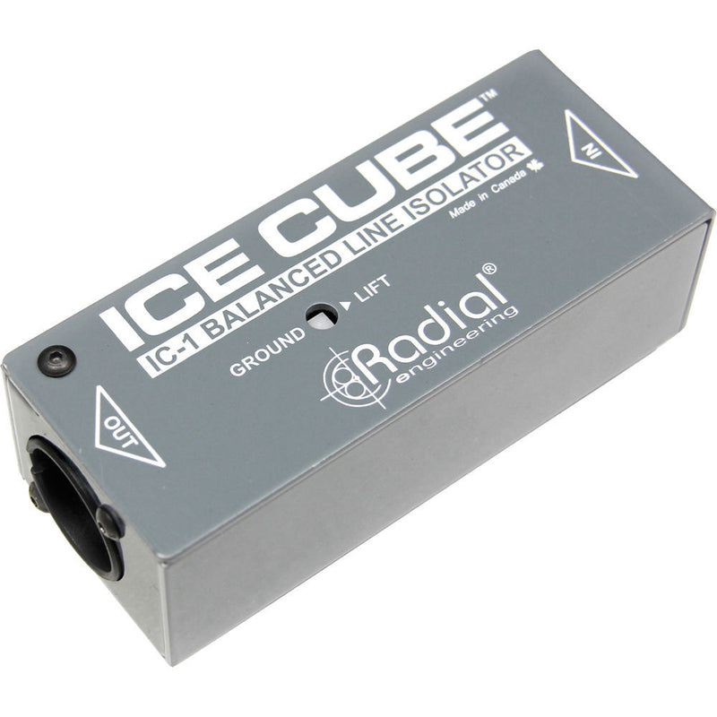 Radial Engineering IceCube Balanced Line Isolator and Hum Eliminator